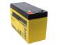Preview: SUN Battery SB12-7.2V0 12V 7,2Ah Blei Akku AGM mit VdS